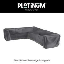 Platinum Aerocover Loungesethoes hoekset 330x255x100xH70