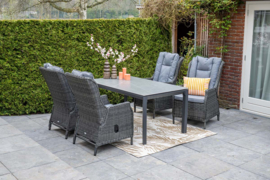 Garden Impressions Domingo Tuintafel 160x90 Sicilian Grey