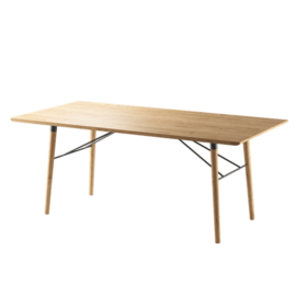 Ekta Living Scala Eettafel - Oiled Oak