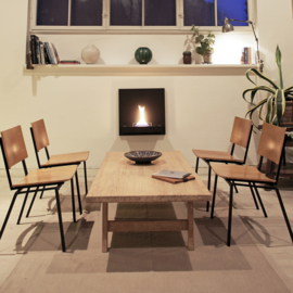 Tenderflame Square 180 vuurhaard - zwart