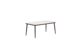 Garden Impressions Teramon tuintafel 160x90 cm Zwart