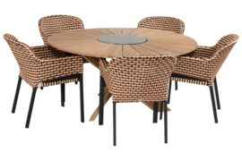 Hartman Kelly Dining Tuinstoel Rood