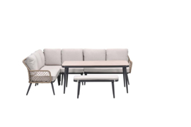 Garden Impressions Allasio Loungeset - 6-persoons - Sand