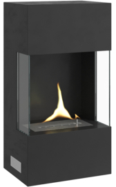Tenderflame Indie Wall vuurhaard - zwart