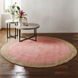 Milano Soft Jute Pale Pink