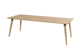 Hartman Sophie Studio Teak Tuintafel Carbon Black 240x100cm