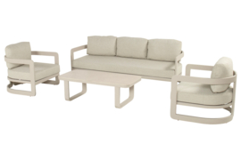 Hartman Milano Loungeset Sand met Loungetafel