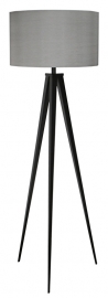 Zuiver Tripod Vloerlamp Zwart/Grijs