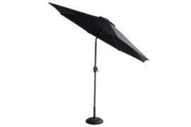 Hartman Sunline Parasol Rond 300cm Zwart