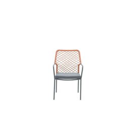 Garden Impressions Dido dining fauteuil roodbruin
