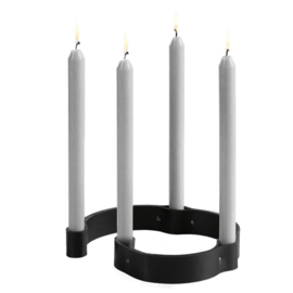 Ekta Living Belt 4 Candles - Zwart