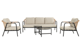 Hartman Nice Loungeset Zwart