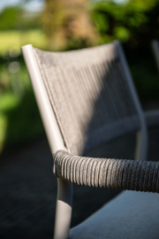 Garden Impressions Barcelona dining stapelbare fauteuil Taupe