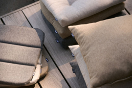 Hartman Rotan zitkussen Bahama Silver