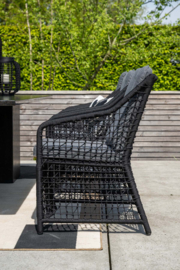 Garden Impressions Vasto dining fauteuil grijs