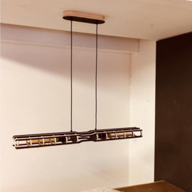 Hanglamp De Lingehof SBS 100 Semi-zwart