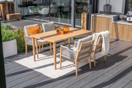 Garden Impressions Sardinia dining fauteuil Sand