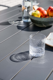Garden Impressions Gosford tuintafel 220x100 cm Zwart