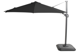 Hartman Shadowflex Zweefparasol Rond 300cm Zwart