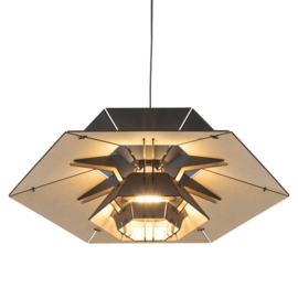 PM5 Pendant Lamp Blauw-Naturel