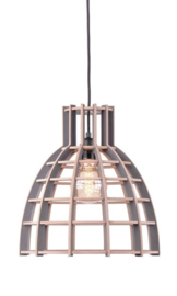 Hanglamp De Lingehof Cone Semi-grijs Ø35