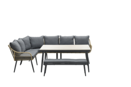 Garden Impressions Margriet Loungeset - 7-persoons - Grijs