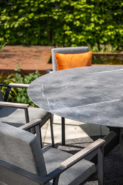 Garden Impressions Lowland Tuintafel Ø150 cm Sicilian Grey