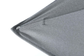 Garden Impressions Hawaii King pole parasol 400x400 - Dark Grey