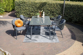 Garden Impressions Perth Tuintafel 180x100 Donkergrijs