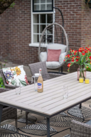 Garden Impressions Vigo tuintafel 230x100 cm Zwart