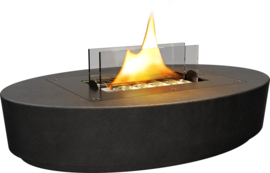 Tenderflame Carnation vuurhaard - zwart - keramiek
