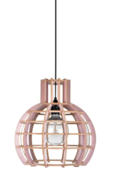 Hanglamp De Lingehof Globe Semi-roze Ø35