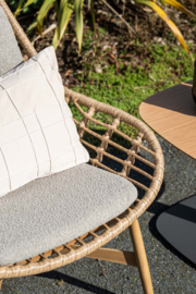 Garden Impressions Castello lounge fauteuil naturel