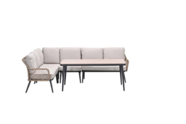 Garden Impressions Allasio Loungeset - 6-persoons - Sand