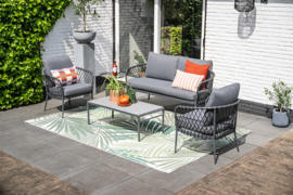 Garden Impressions Tropea Loungeset - 4-persoons - Grijs