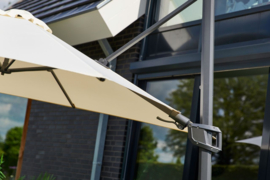 Hartman Shadowflex Zweefparasol Rond 300cm Naturel