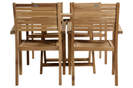Hartman Skagen tafel met parasol gat