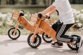 Kinderfeets houten driewieler - 6 kleuren
