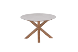 Garden Impressions Lowland tuintafel Ø120 cm Sand
