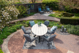 Garden Impressions Triton dining fauteuil Grijs