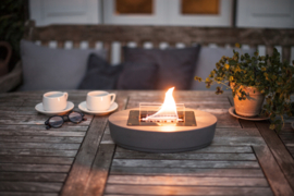Tenderflame Carnation vuurhaard - concrete - keramiek