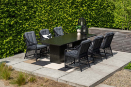 Garden Impressions Vasto dining fauteuil grijs