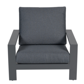 Garden Impressions Lincoln lounge fauteuil zwart