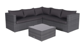 Garden Impressions Montana Loungeset - 6-persoons - Donkergrijs