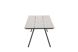 Garden Impressions Nevada Tuintafel 205x100 cm Donkergrijs