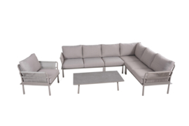 Trino Loungeset - 5-persoons - Sand - Datho Outdoor