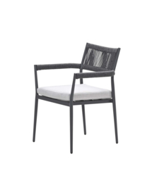 Garden Impressions Barcelona dining stapelbare fauteuil Sand