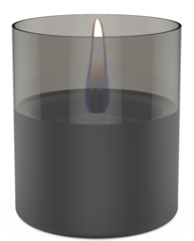 Tenderflame Lilly 10 Tafelvuur - black smoke