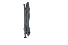Garden Impressions Hawaii King pole parasol 400x400 - Dark Grey