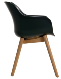 Hartman Sophie Teak Dining Tuinstoel Night Green